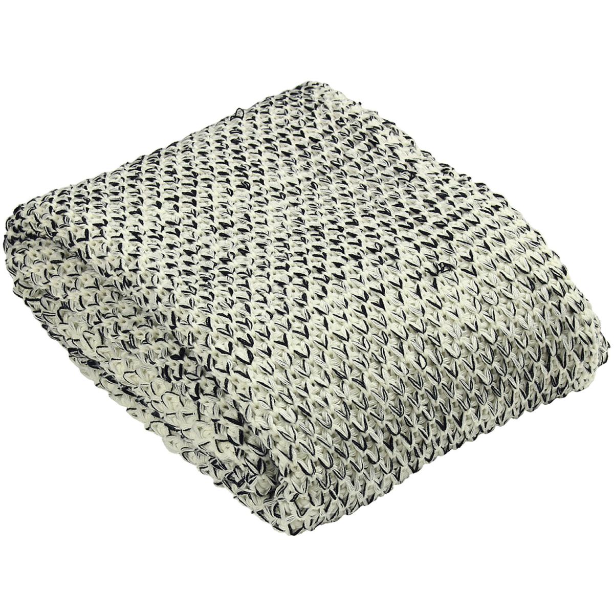 Multi-Tonal Chunky Knit Throw - Ochre – image 4