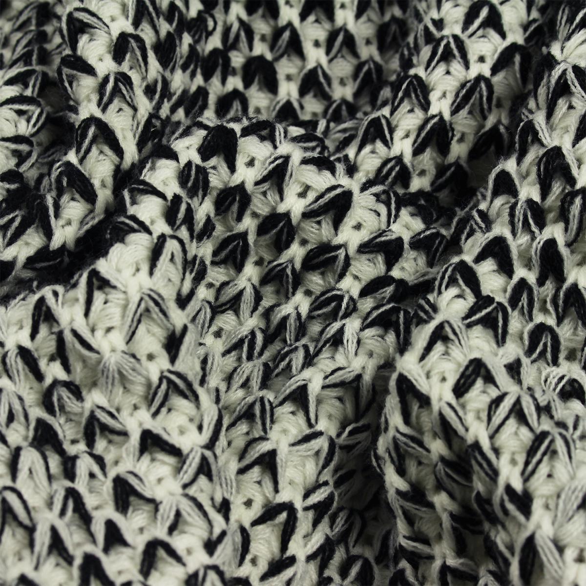 Multi-Tonal Chunky Knit Throw - Ochre – image 7