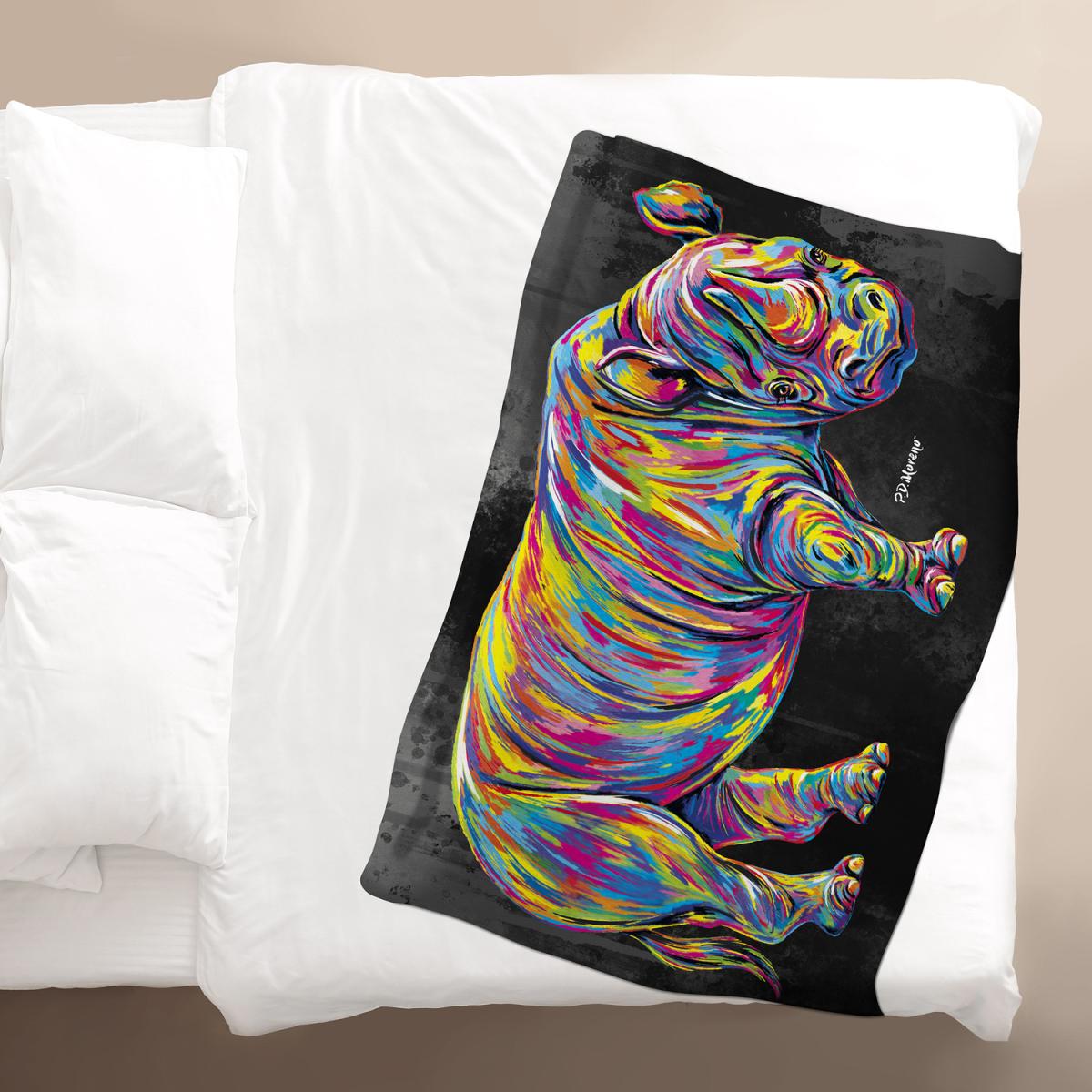 PD Moreno Marsha the Rhino Blanket – image 1