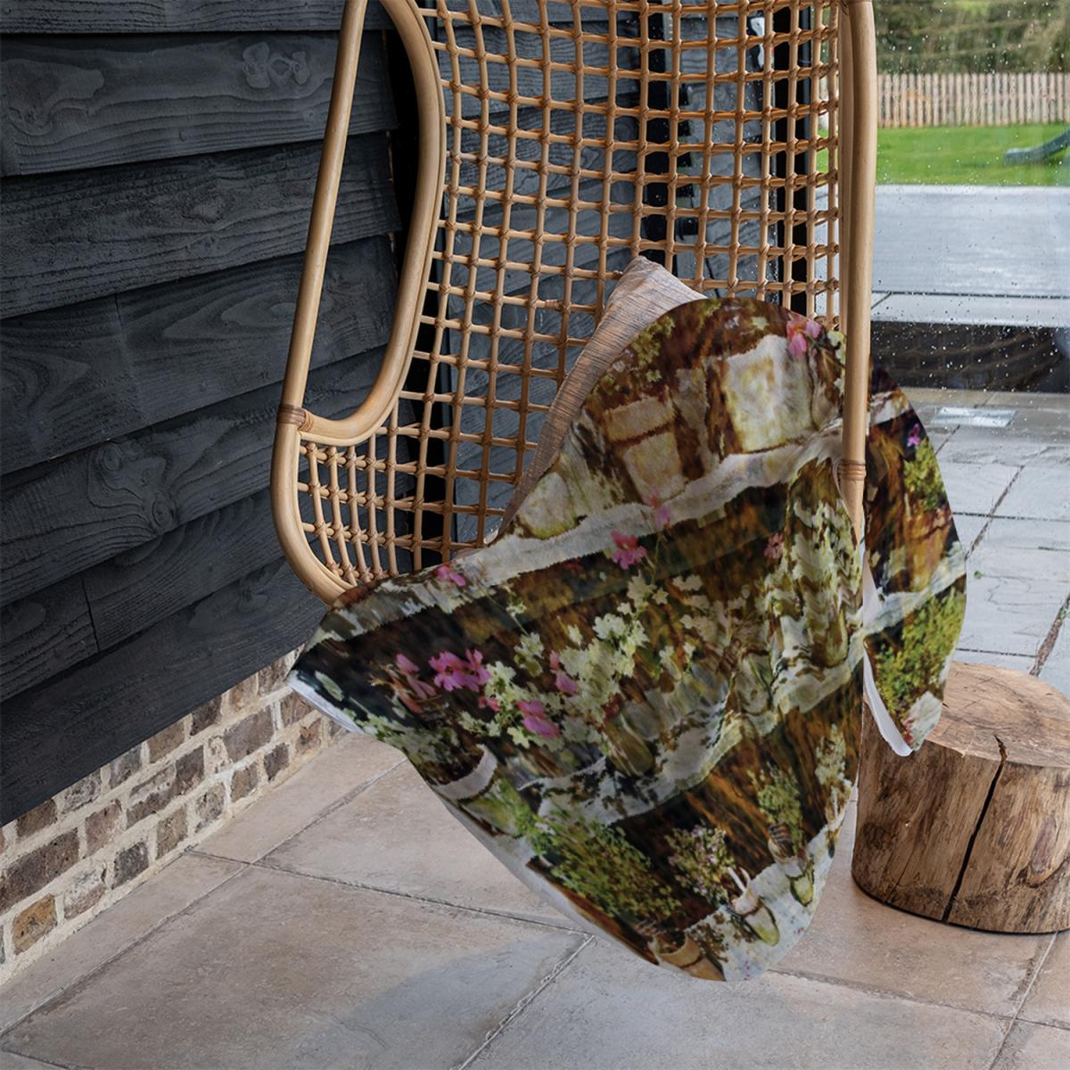 Plant Pots Blanket - Brown – image 1