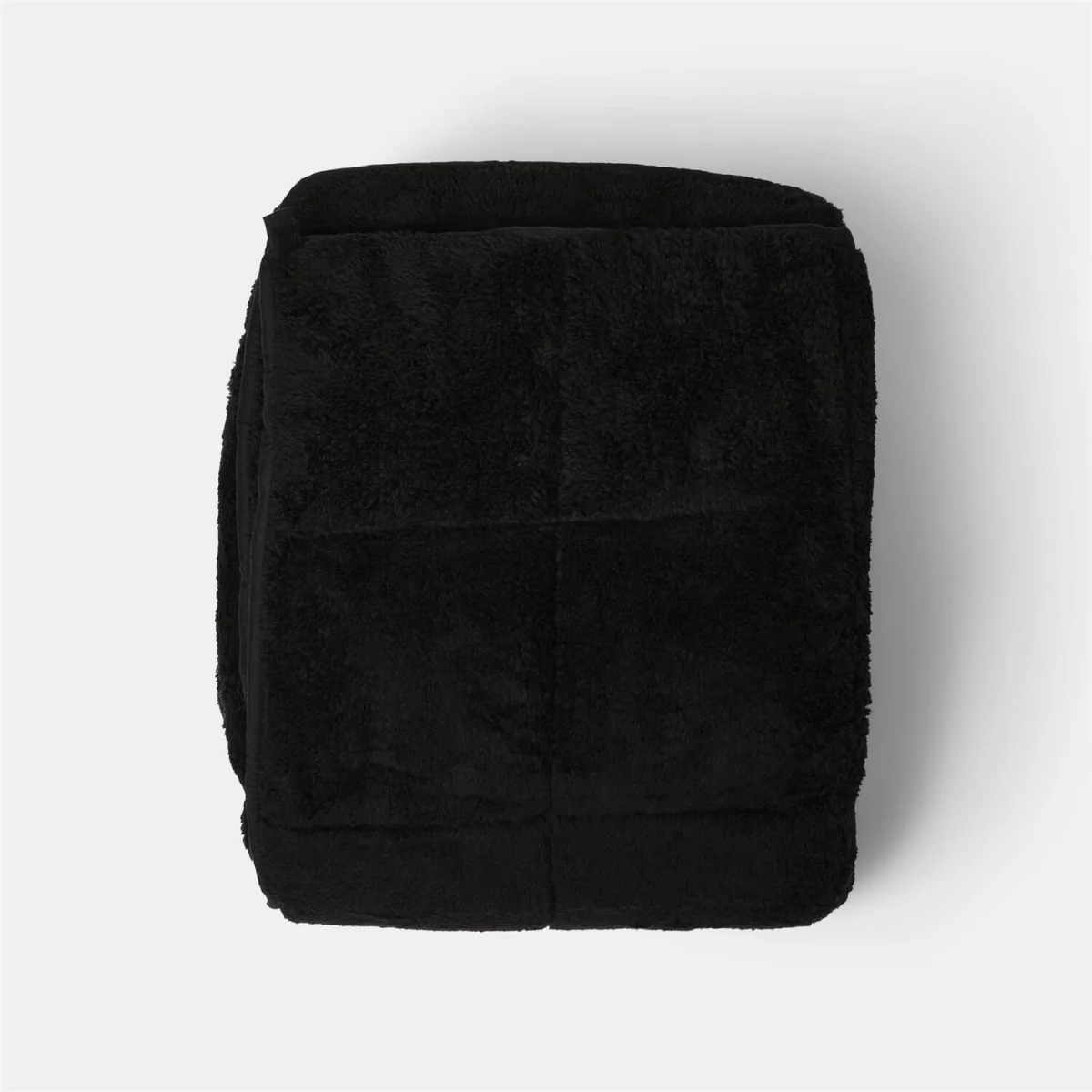 OHS Sensory Teddy Fleece 6kg Weighted Blanket - Black – image 2