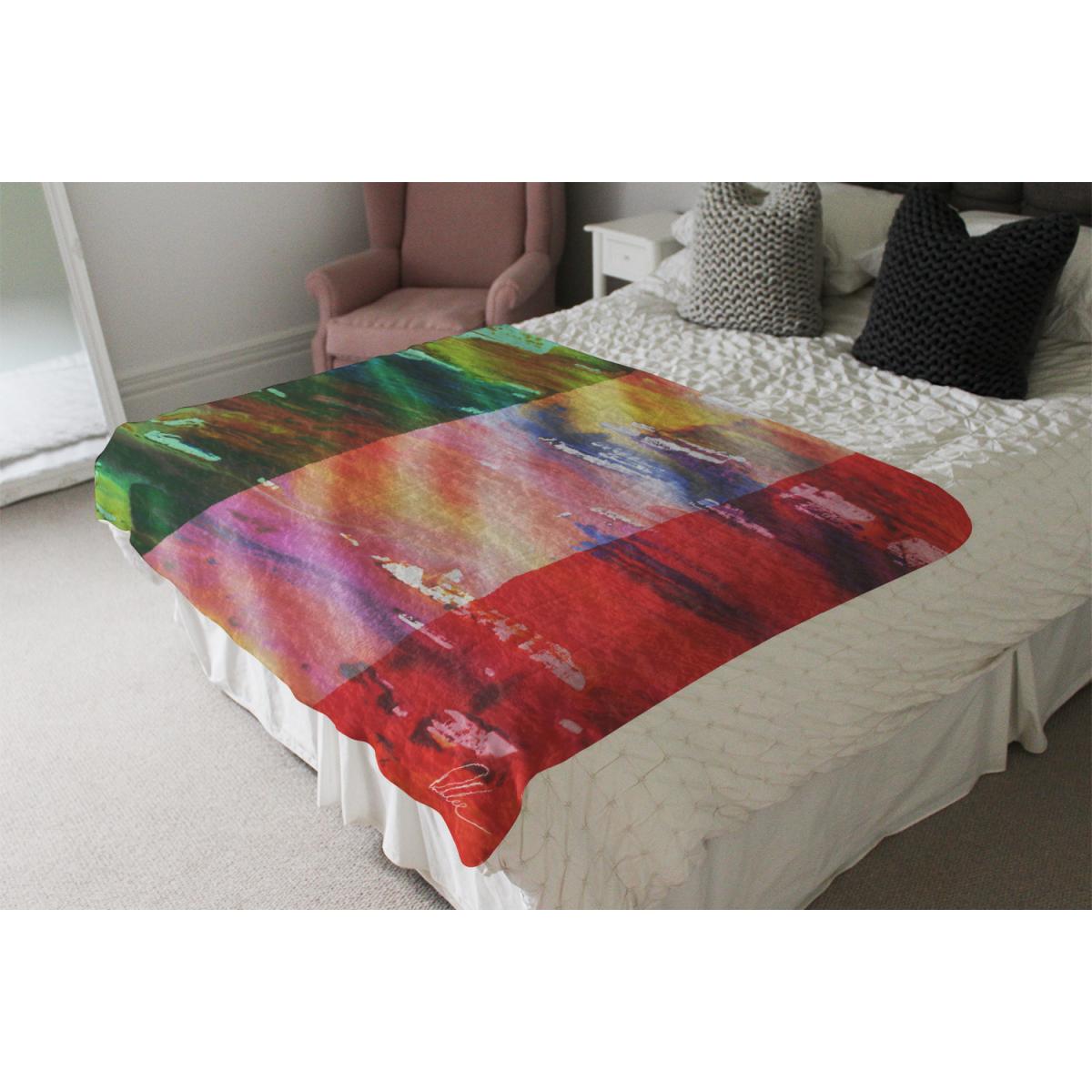 Italy Flag Blanket - Green – image 4