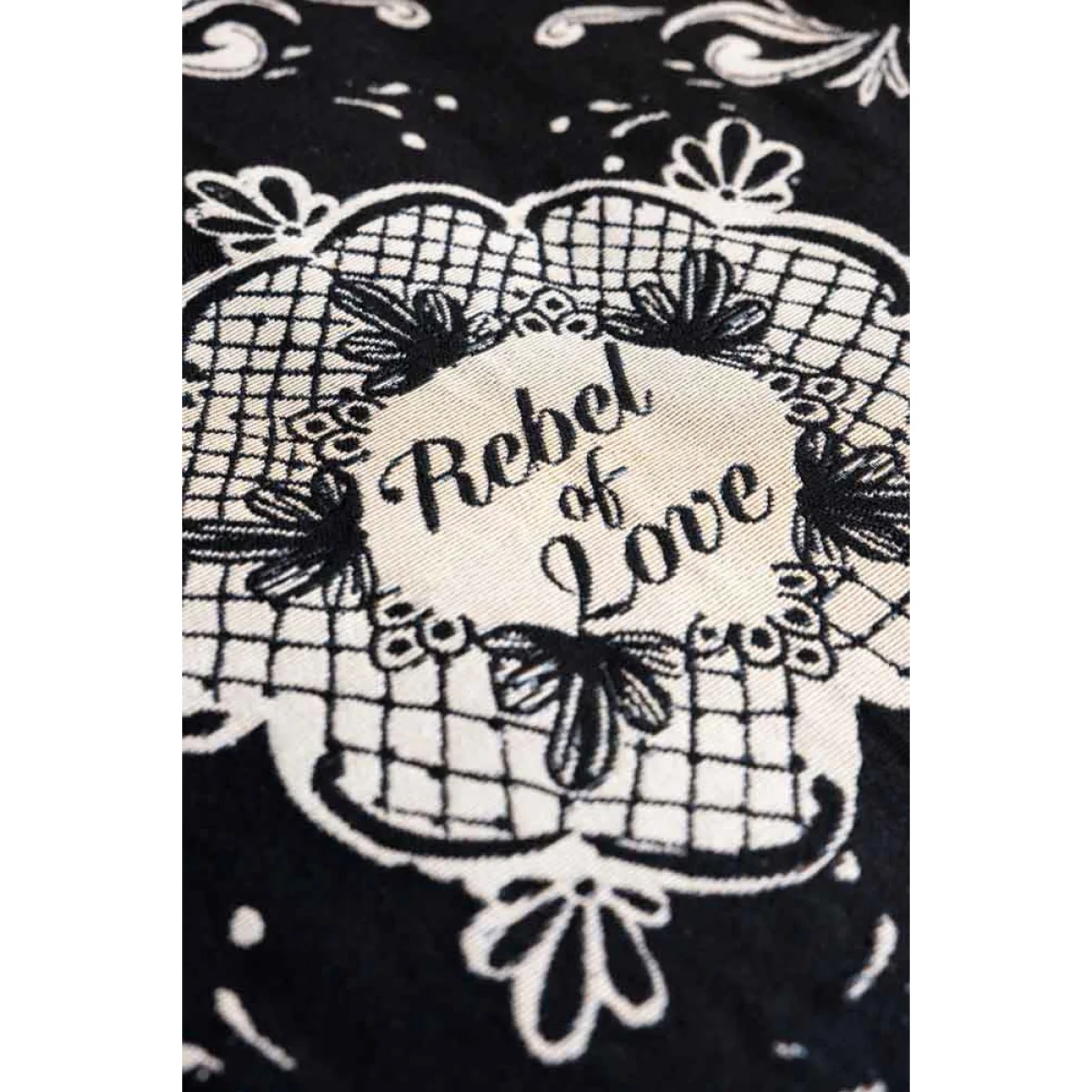 Monochrome Forever Rebel Woven Throw – image 3