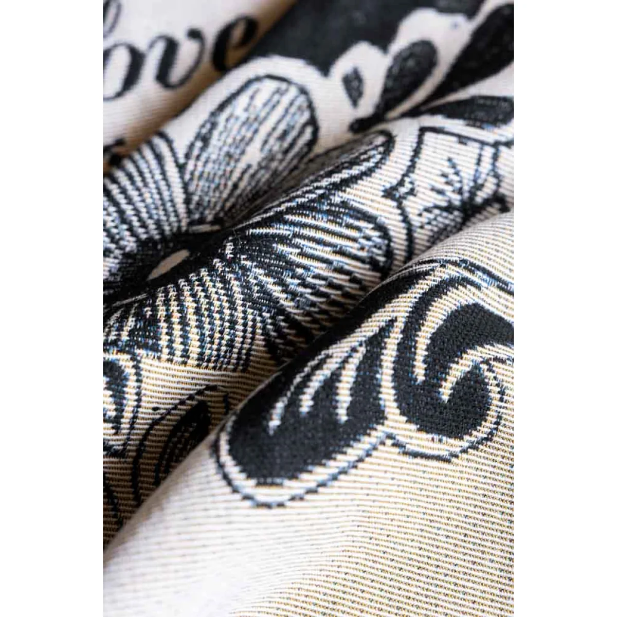 Monochrome Forever Rebel Woven Throw – image 4