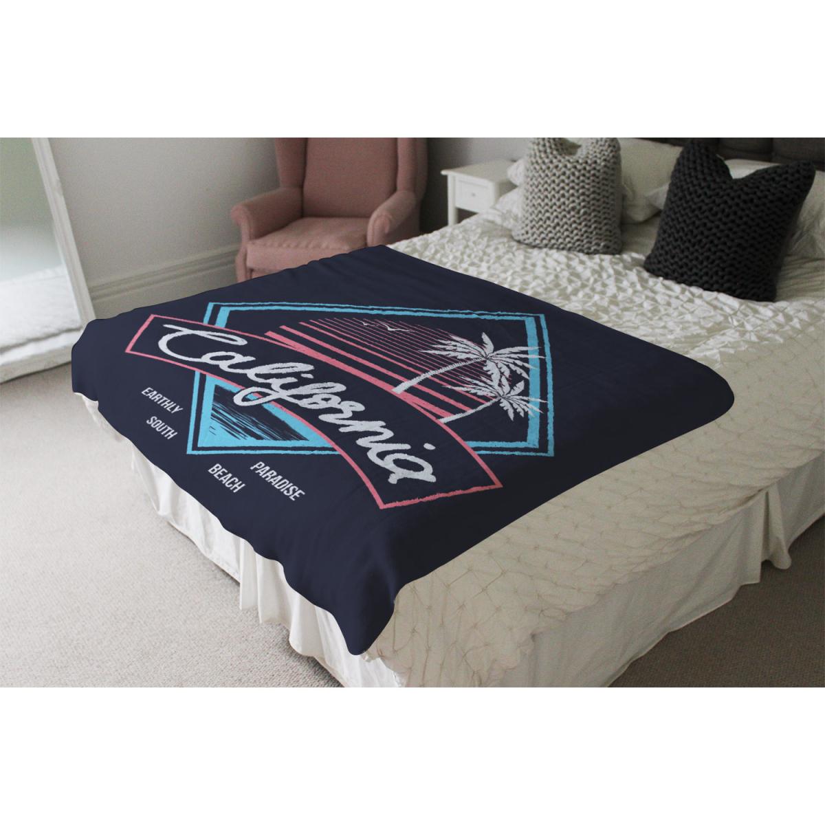 Neon California Blanket - Blue – image 4