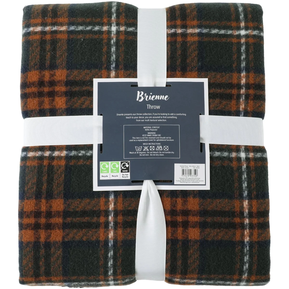 Brienne Tartan Check Throw – image 3