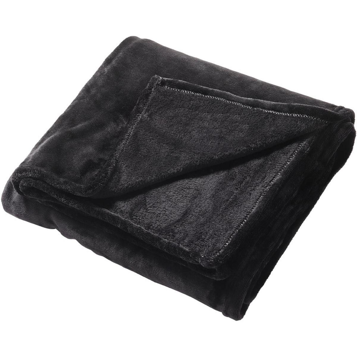Shaggy Flannel Blankets - Black / 200cm – image 2