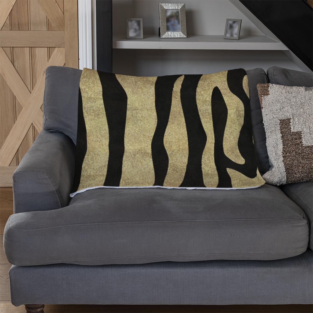 Golden Zebra Blanket - Gold – image 3