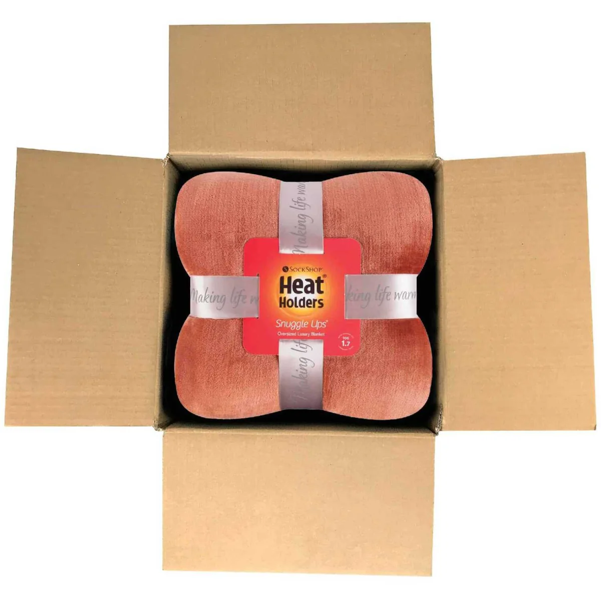 Extra Soft Warm Large Luxury Thermal Fleece Throw Blanket - 180 x 200 cm - Orange – image 26