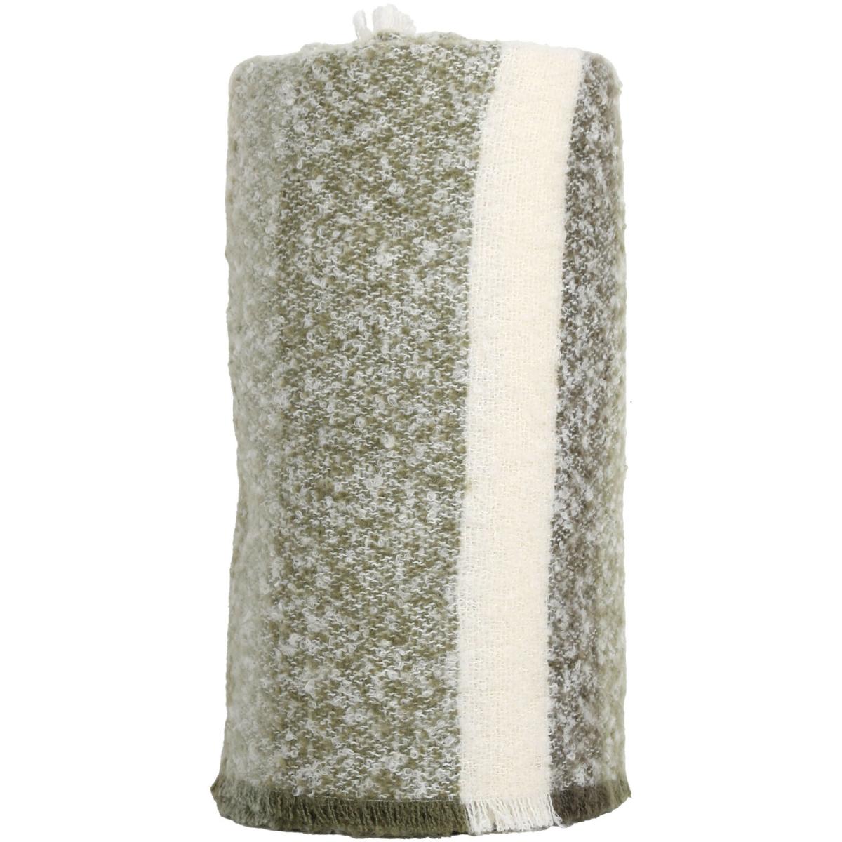 Emerson Stripe Throw - Green – image 3