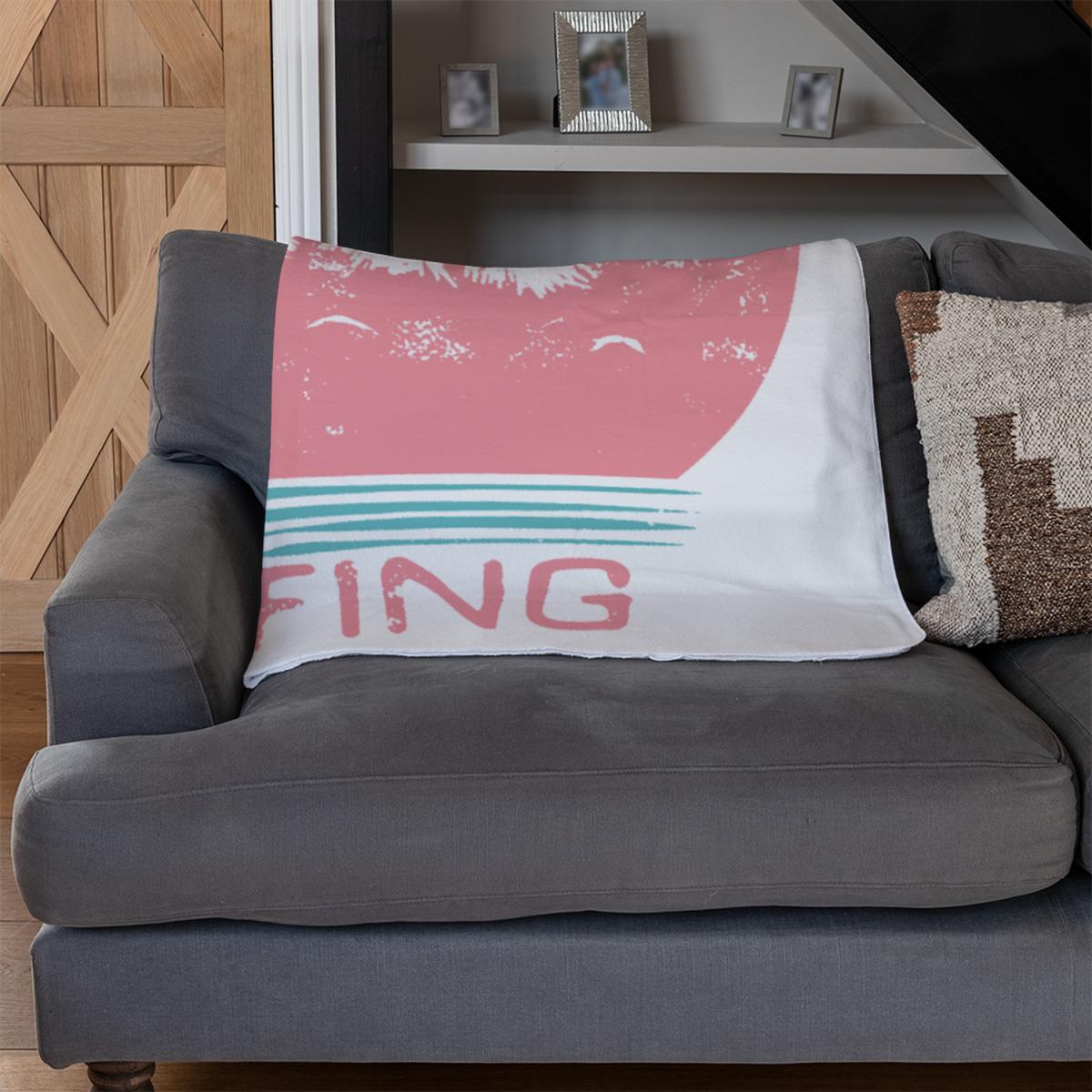 California Surfing Blanket - Pink – image 3