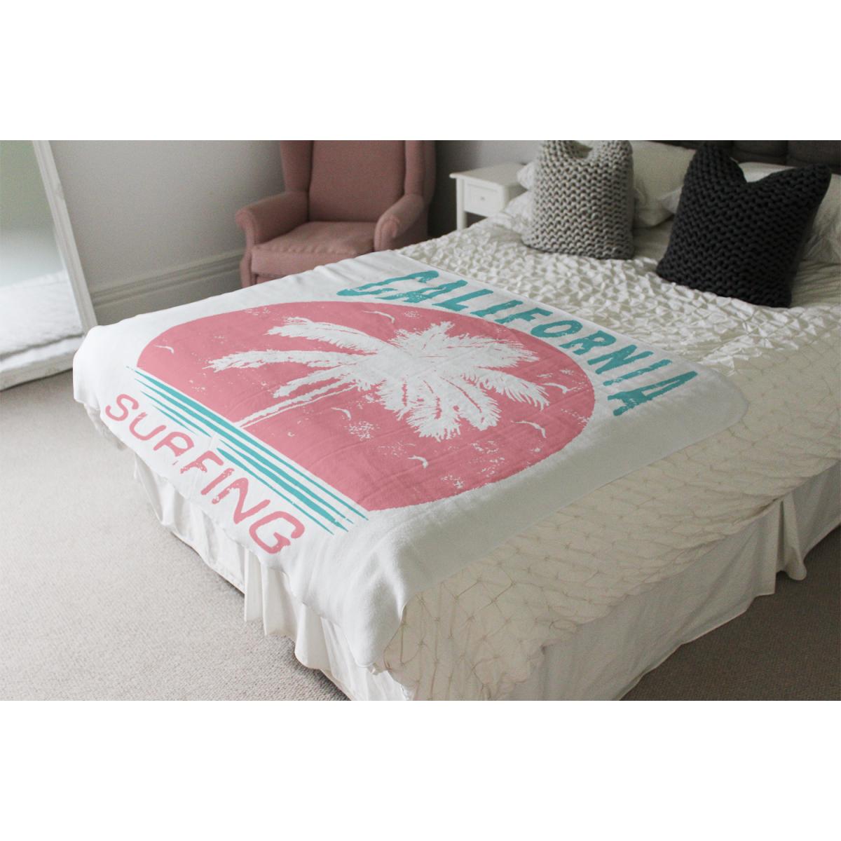 California Surfing Blanket - Pink – image 4