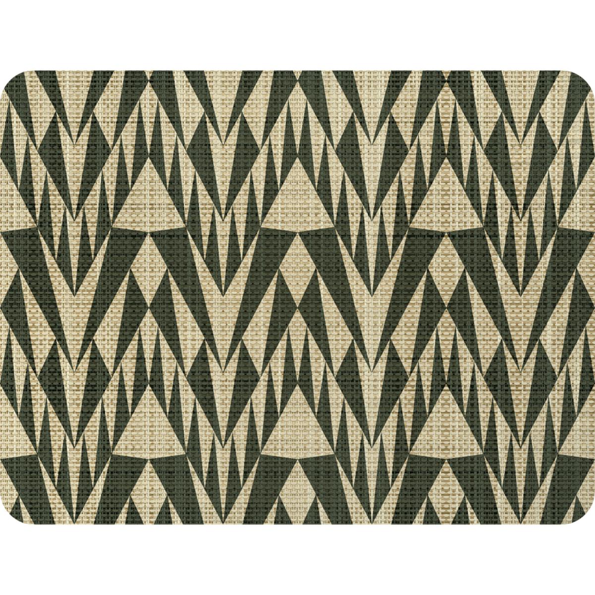 Geo Pattern Blanket - Green – image 2