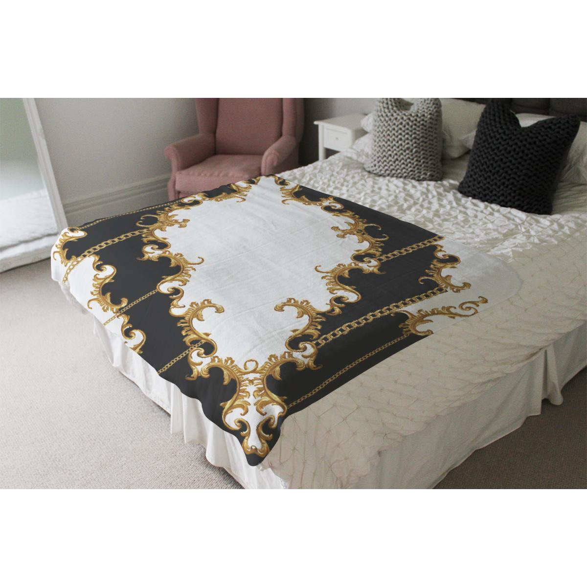 Baroque Blanket - Gold – image 4