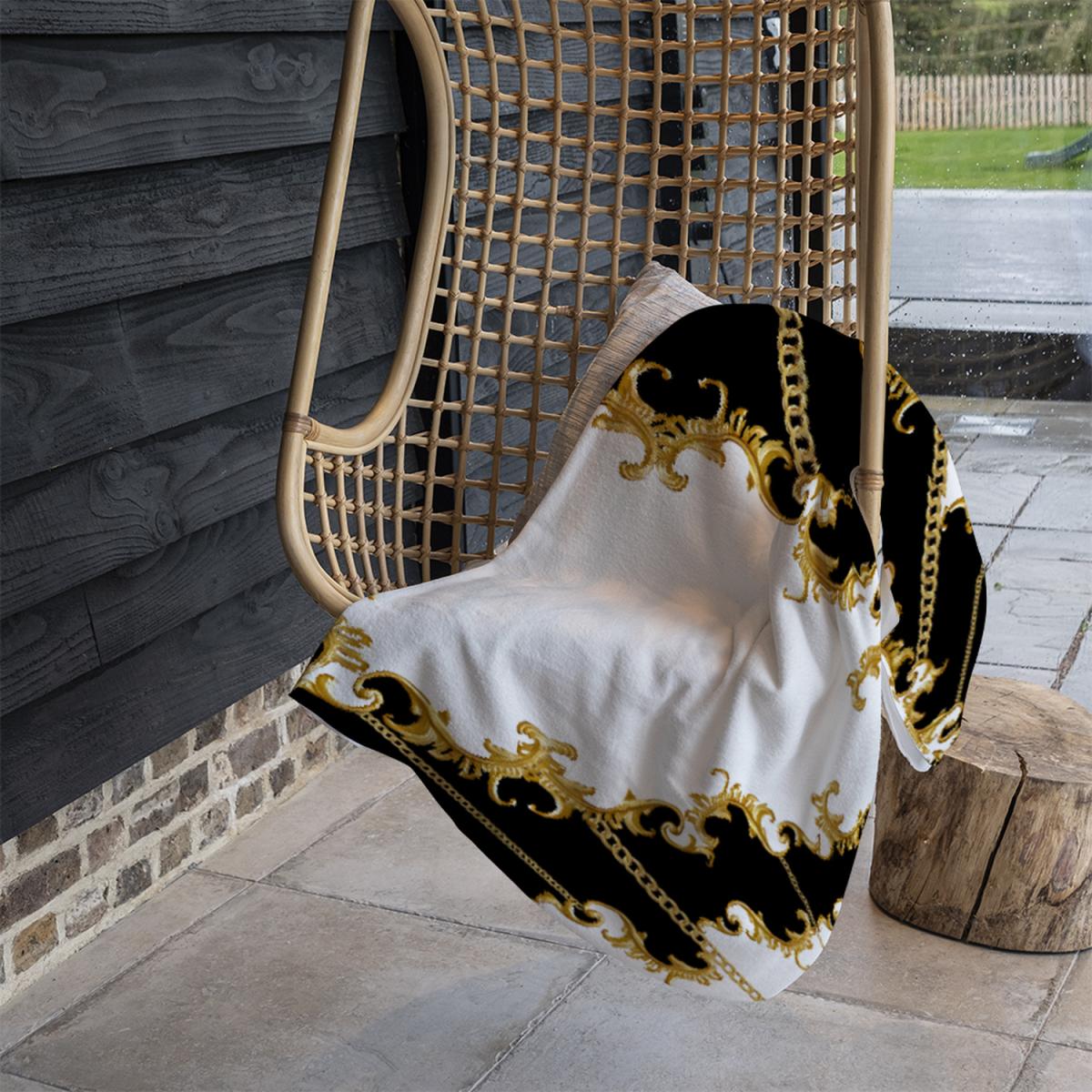 Baroque Blanket - Gold – image 1