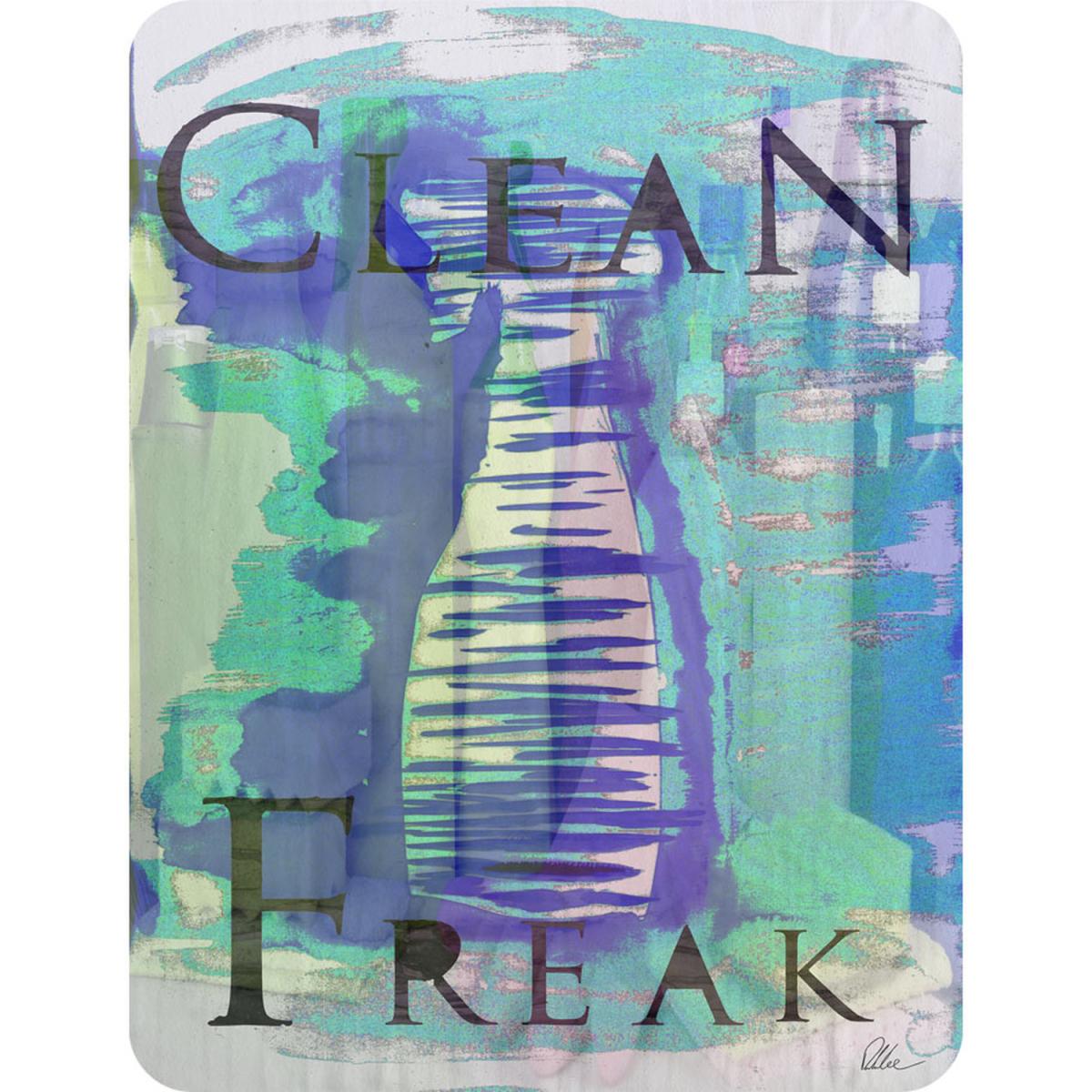 Clean Freak Blue Blanket - Blue – image 2