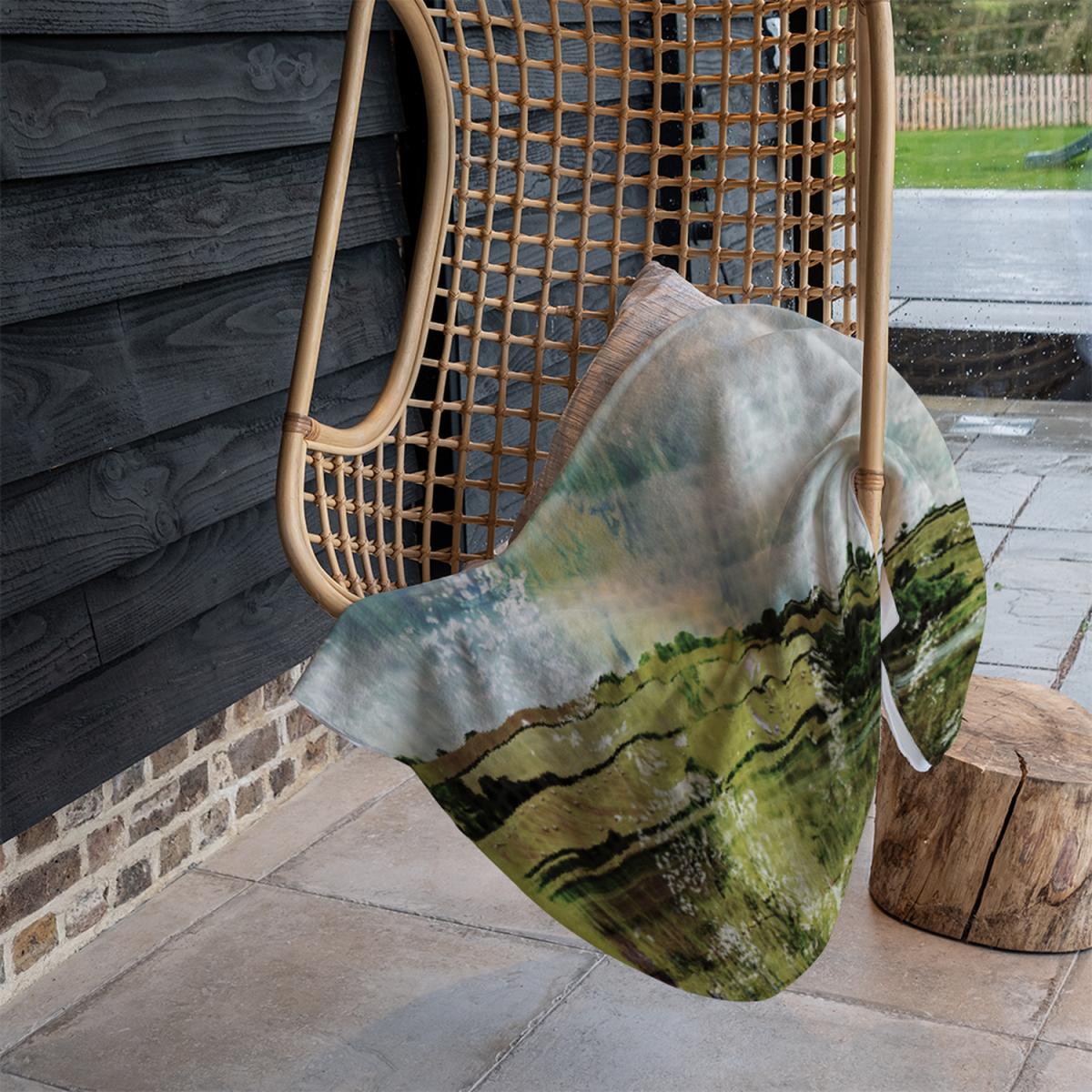 Classic Lake View Blanket - Green – image 1