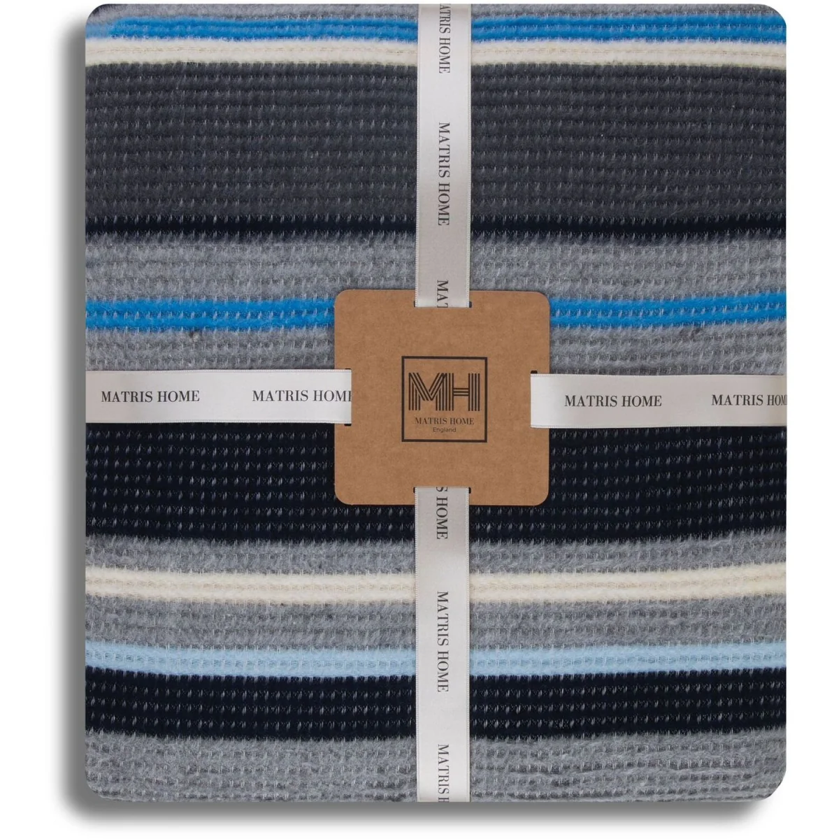 Cotton Blanket/Throw - Blue – image 2