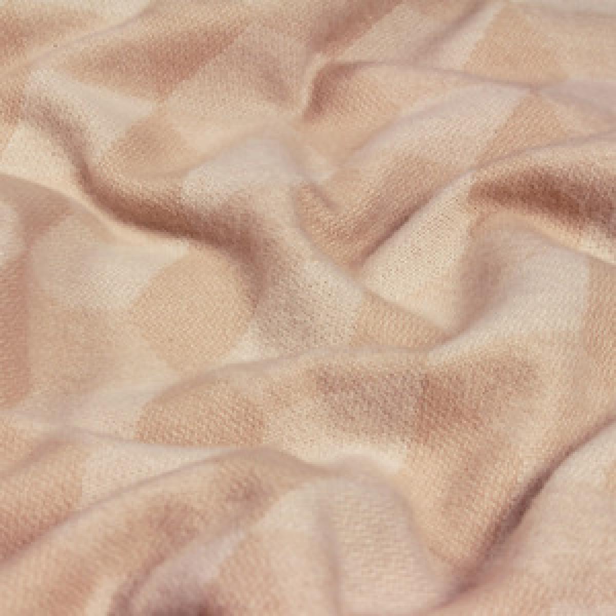 Geometric Fringed Throw - Ochre – image 5