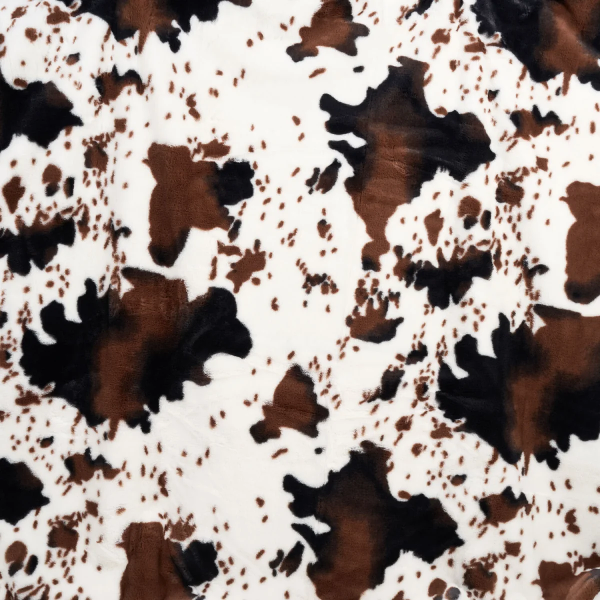 Cow Print Faux Fur Throw – image 5