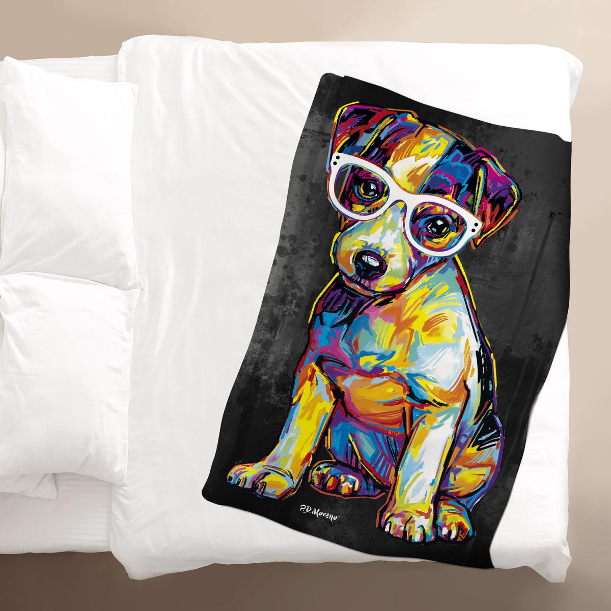 PD Moreno Floyd the Jack Russell Blanket – image 2