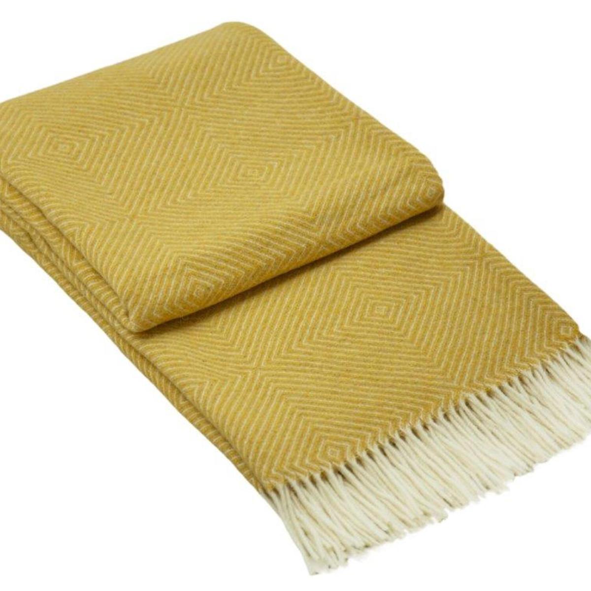 Hampton Merino Wool Blend Throw - Light Grey – image 4