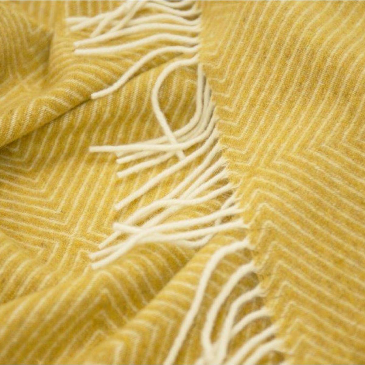 Hampton Merino Wool Blend Throw - Light Grey – image 10