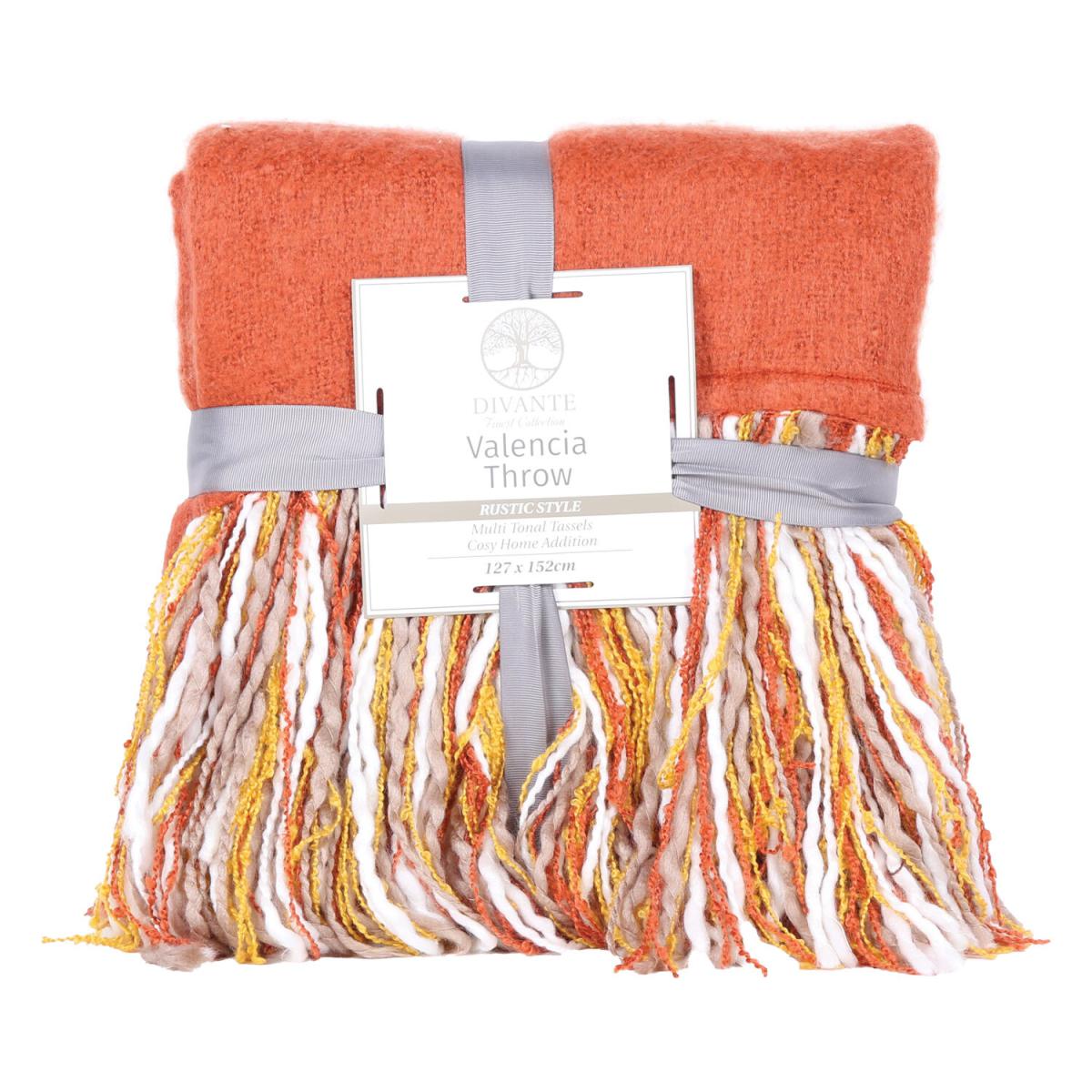 Valencia Throw - Orange – image 2