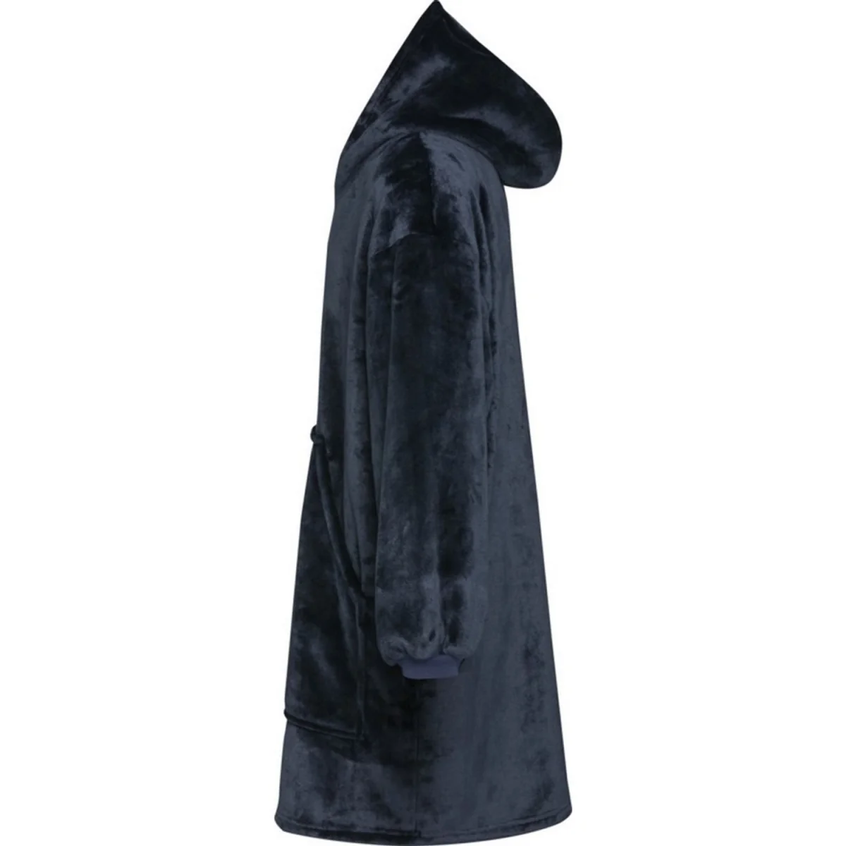 Unisex Adult Denali Hoodie Blanket - Dark Blue – image 3