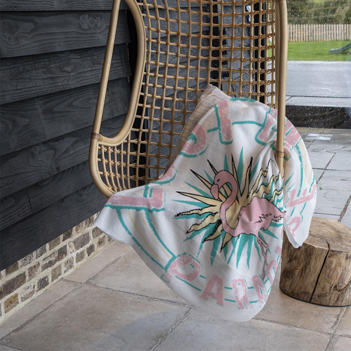 Lost In Paradise Blanket - Blue – image 5