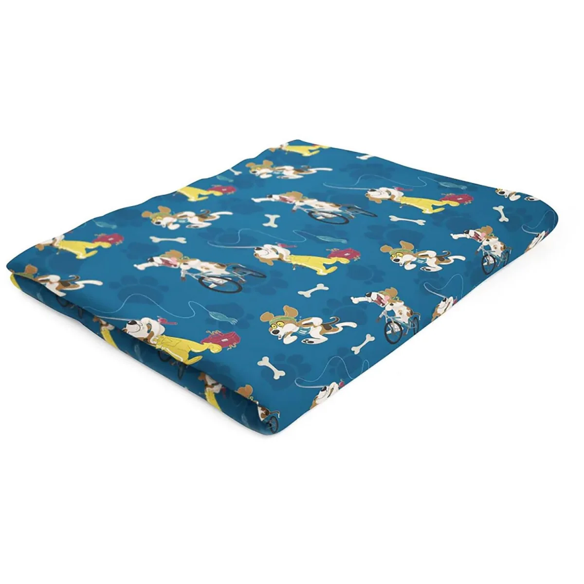Warm Quilted Fleece Pet Blanket for Winter with Cats & Dogs - Pink – image 13