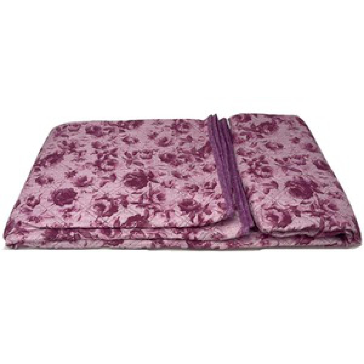 Beautiful Printed Quilted Bedspread Throw - D317 – image 3