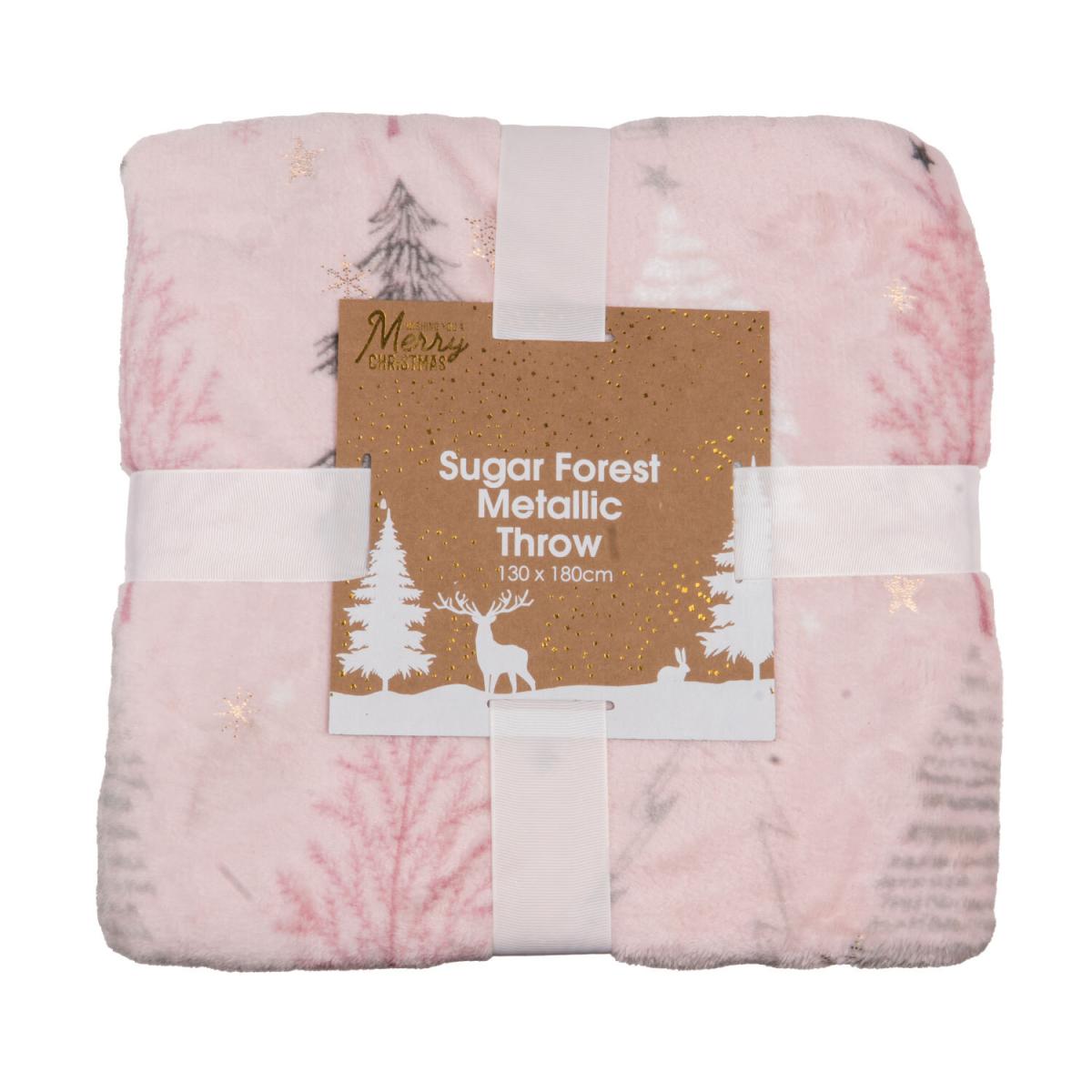 Sugar Forest Metallic Throw – image 2