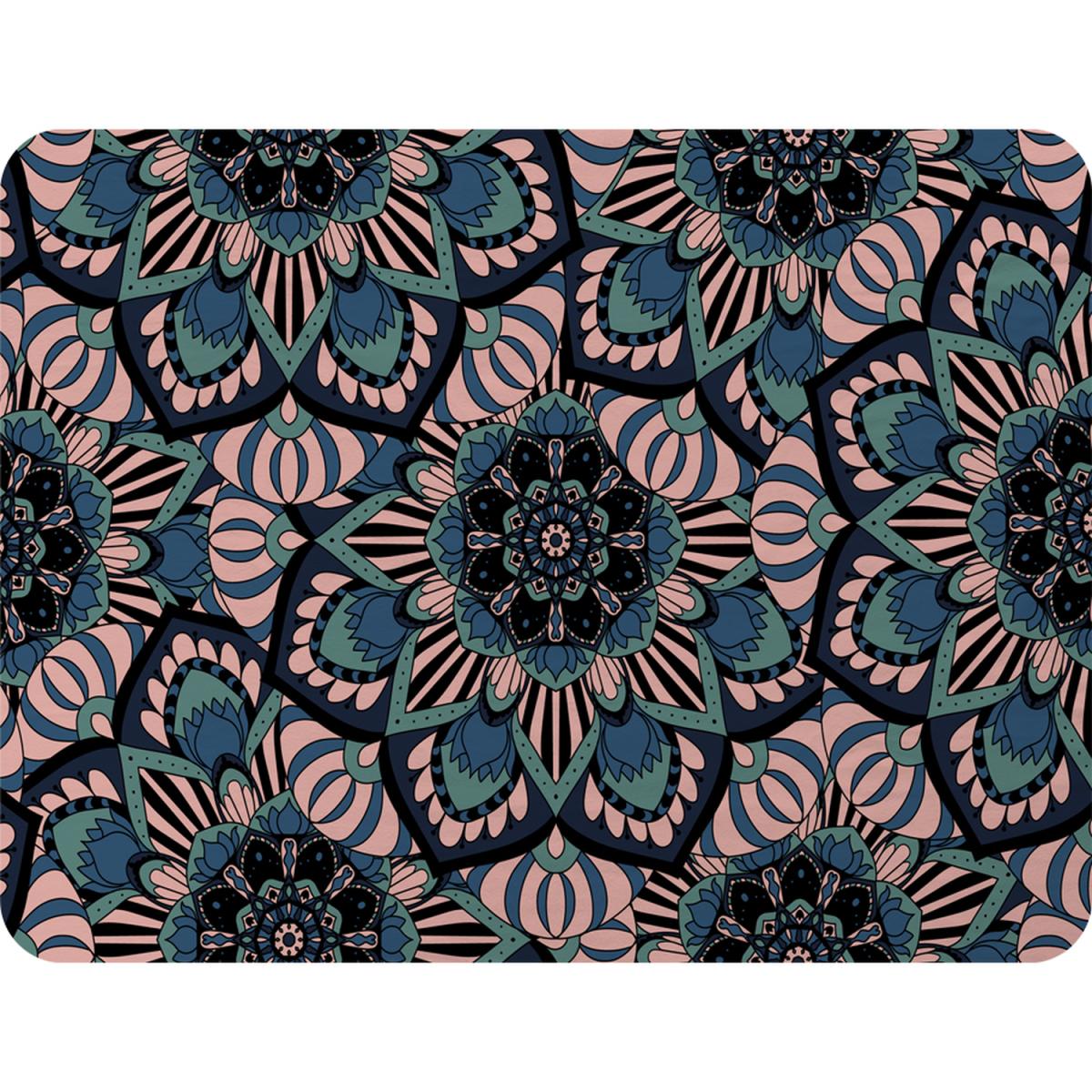 Mandalas Pattern Blanket - Blue – image 2