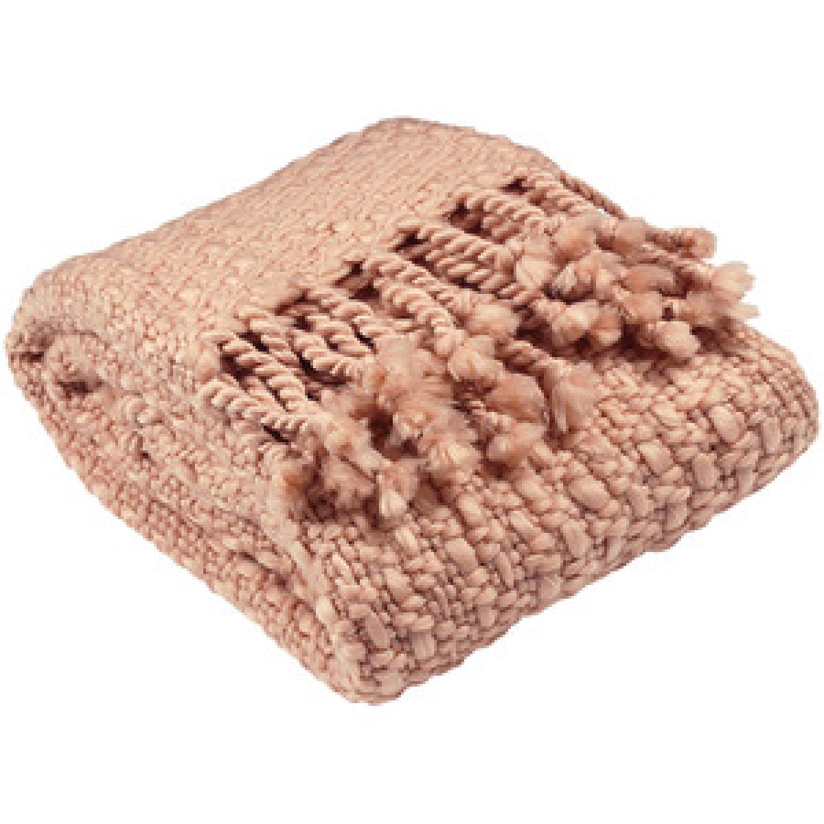 Large Chunky Knit Throw - Grey – image 6