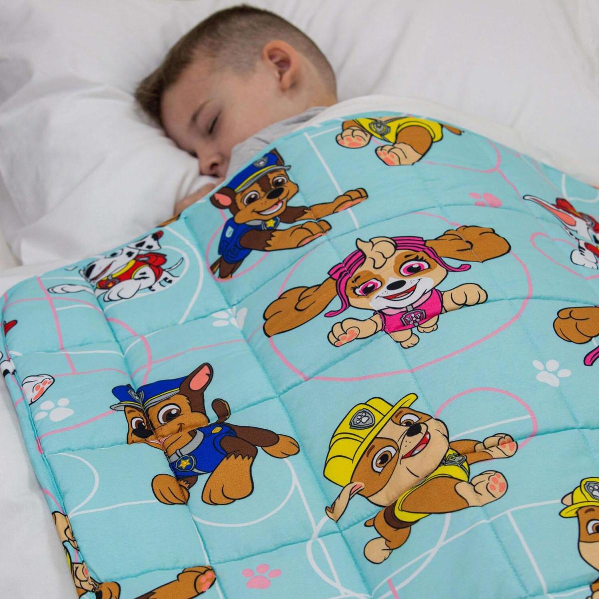 Paw Patrol Squad Weighted Blanket Kids Throw - Blue – image 2