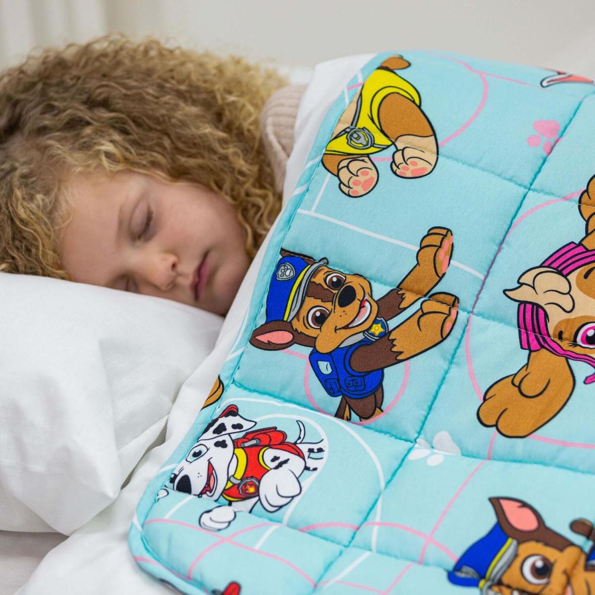 Paw Patrol Squad Weighted Blanket Kids Throw - Blue – image 3