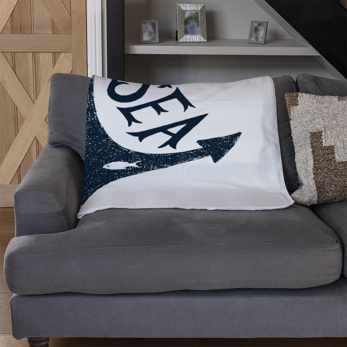 Everybody Needs Vitamin Sea Blanket - Blue – image 3