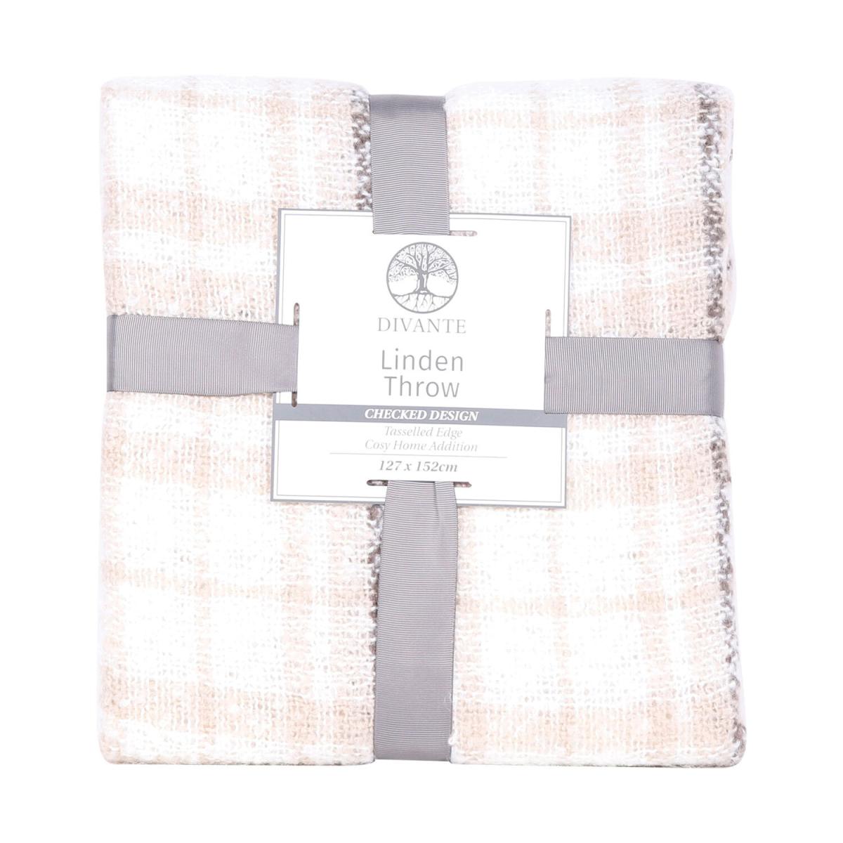 Linden Check Throw – image 2