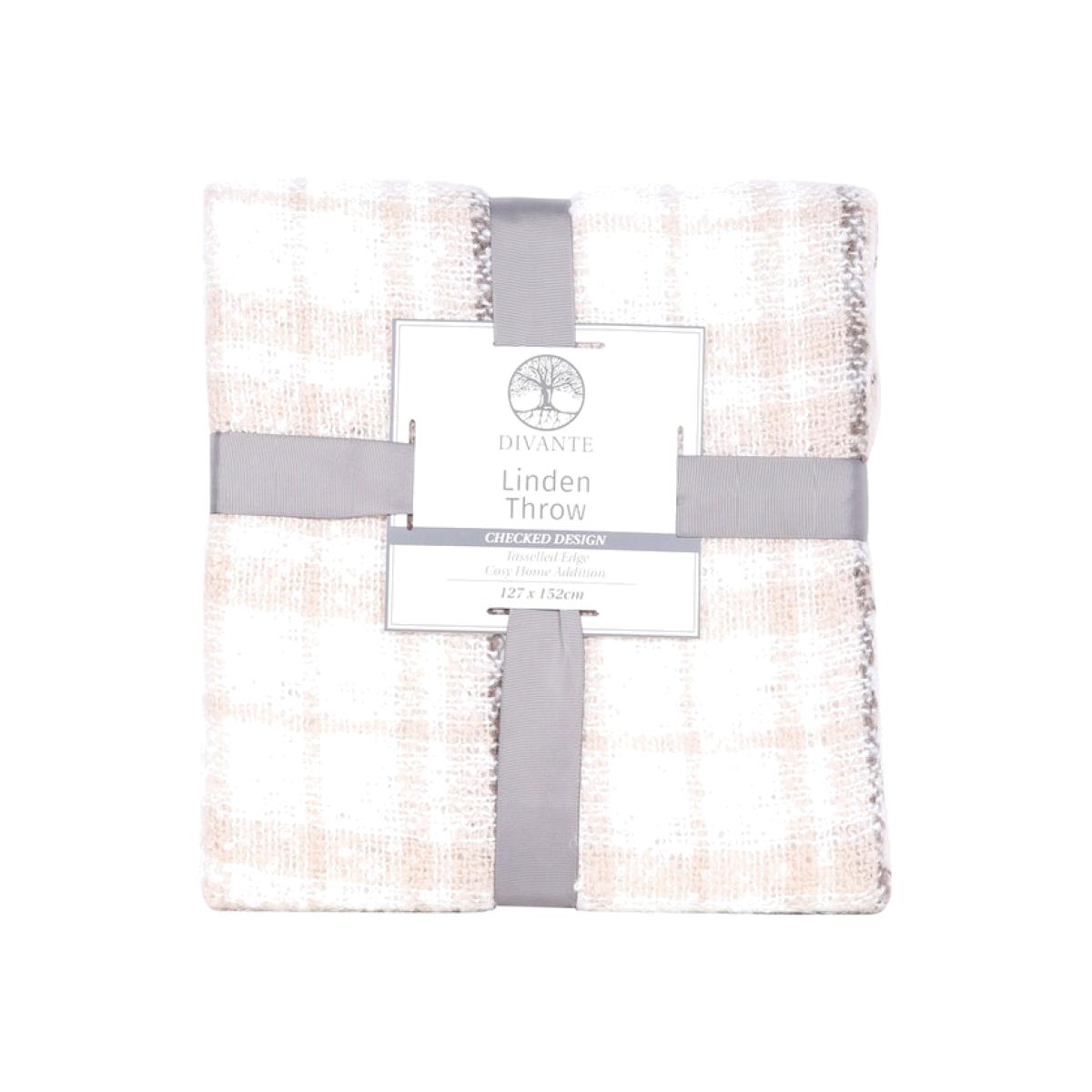 Linden Check Throw – image 1