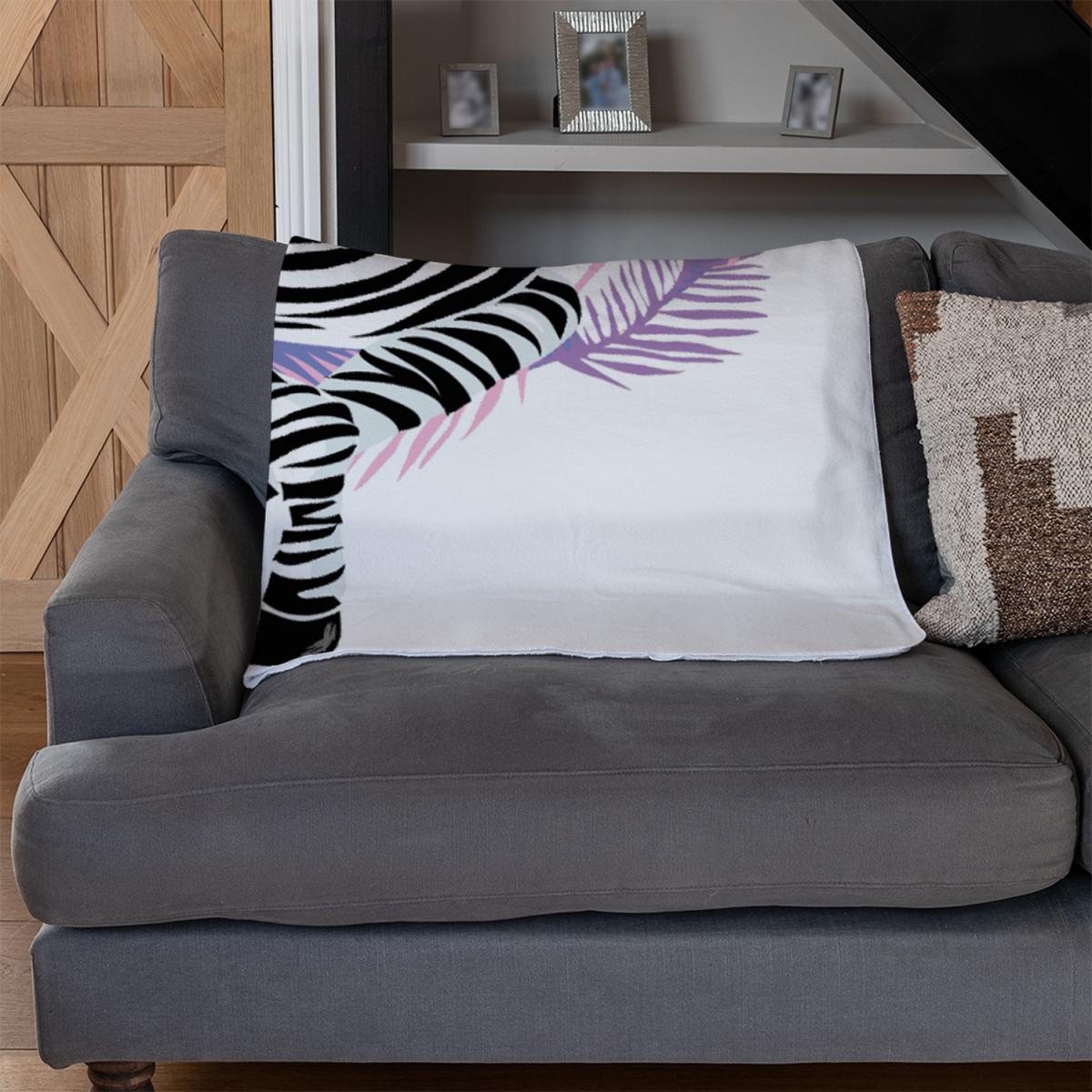 Pink Zebra Blanket - Pink – image 3