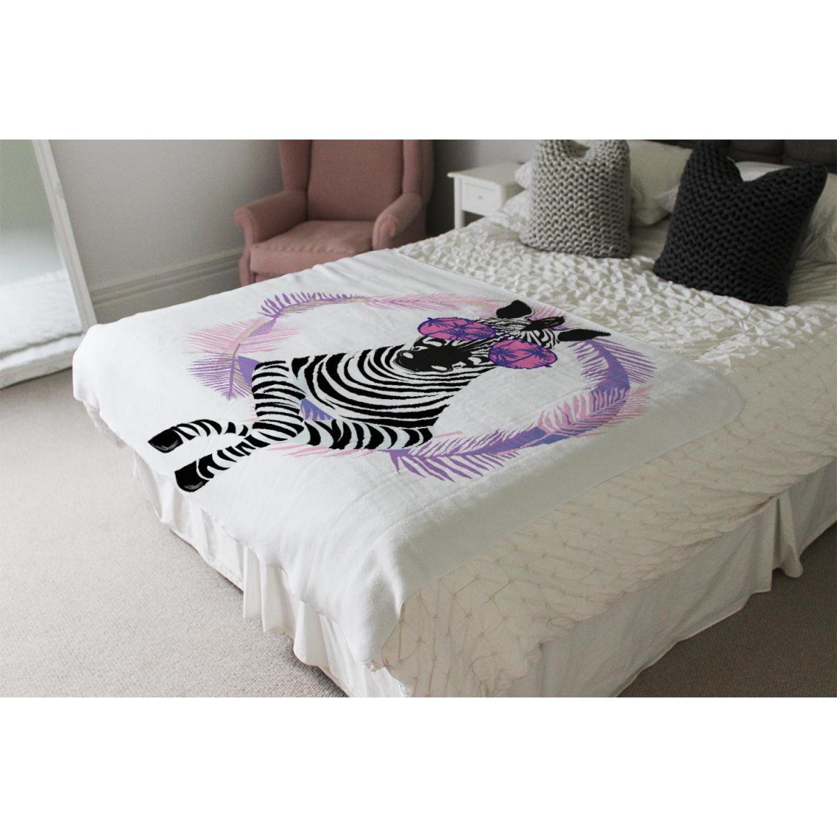 Pink Zebra Blanket - Pink – image 4