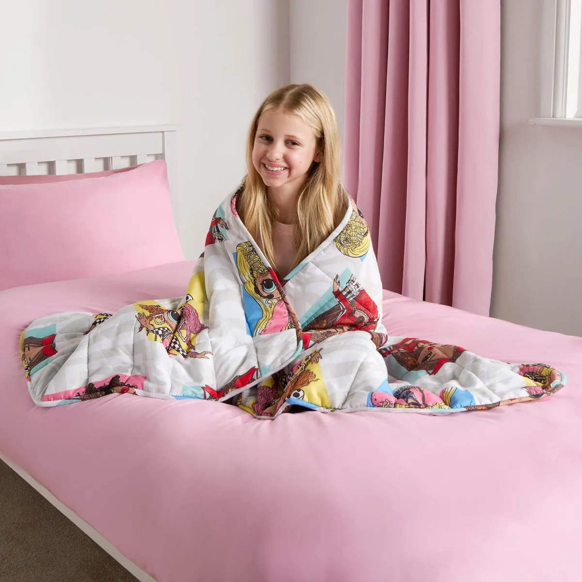 OHS Kids LOL Surprise Weighted Blanket - Multi – image 3