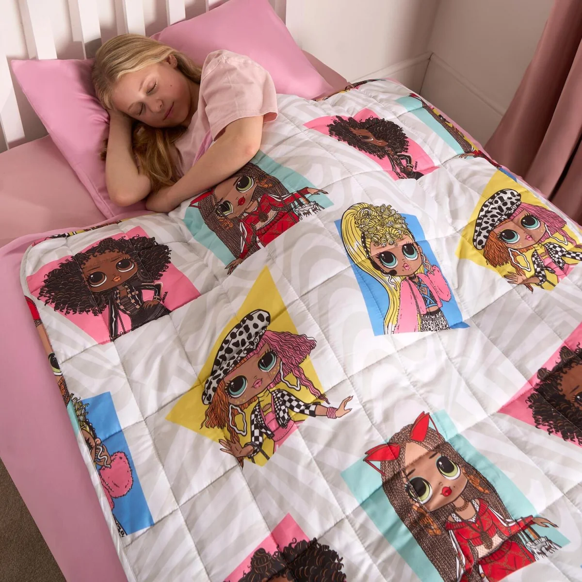 OHS Kids LOL Surprise Weighted Blanket - Multi – image 4