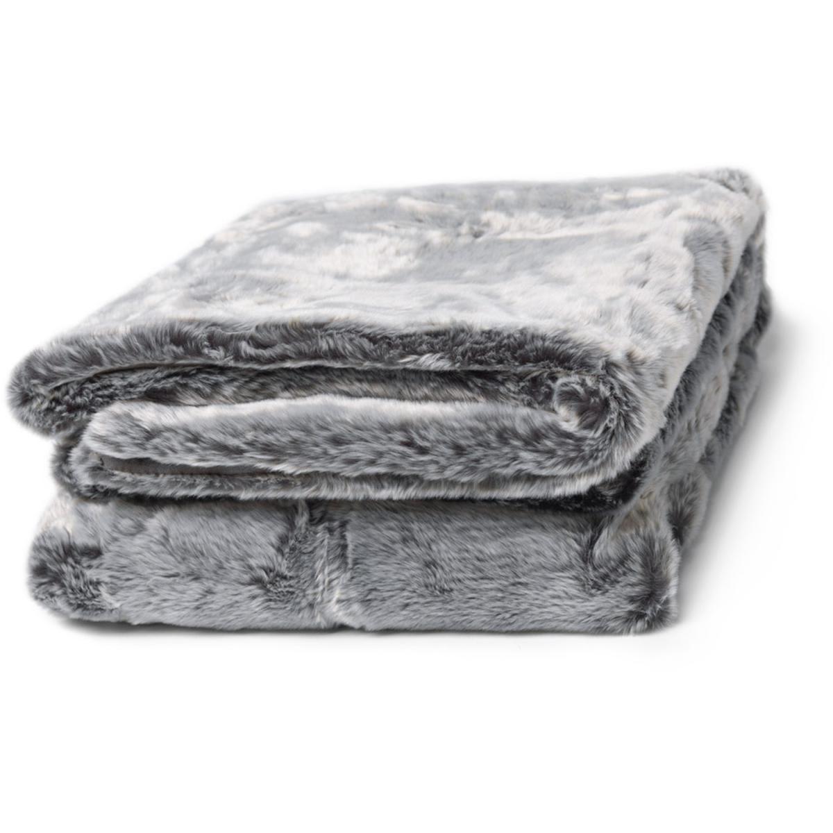 Luxury Faux Fur Throw - Mink – image 8