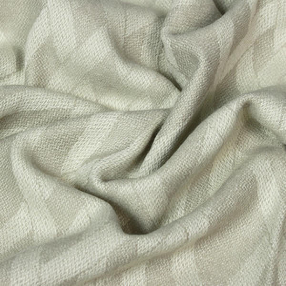 Geometric Criss Cross Throw - Beige/Natural – image 2