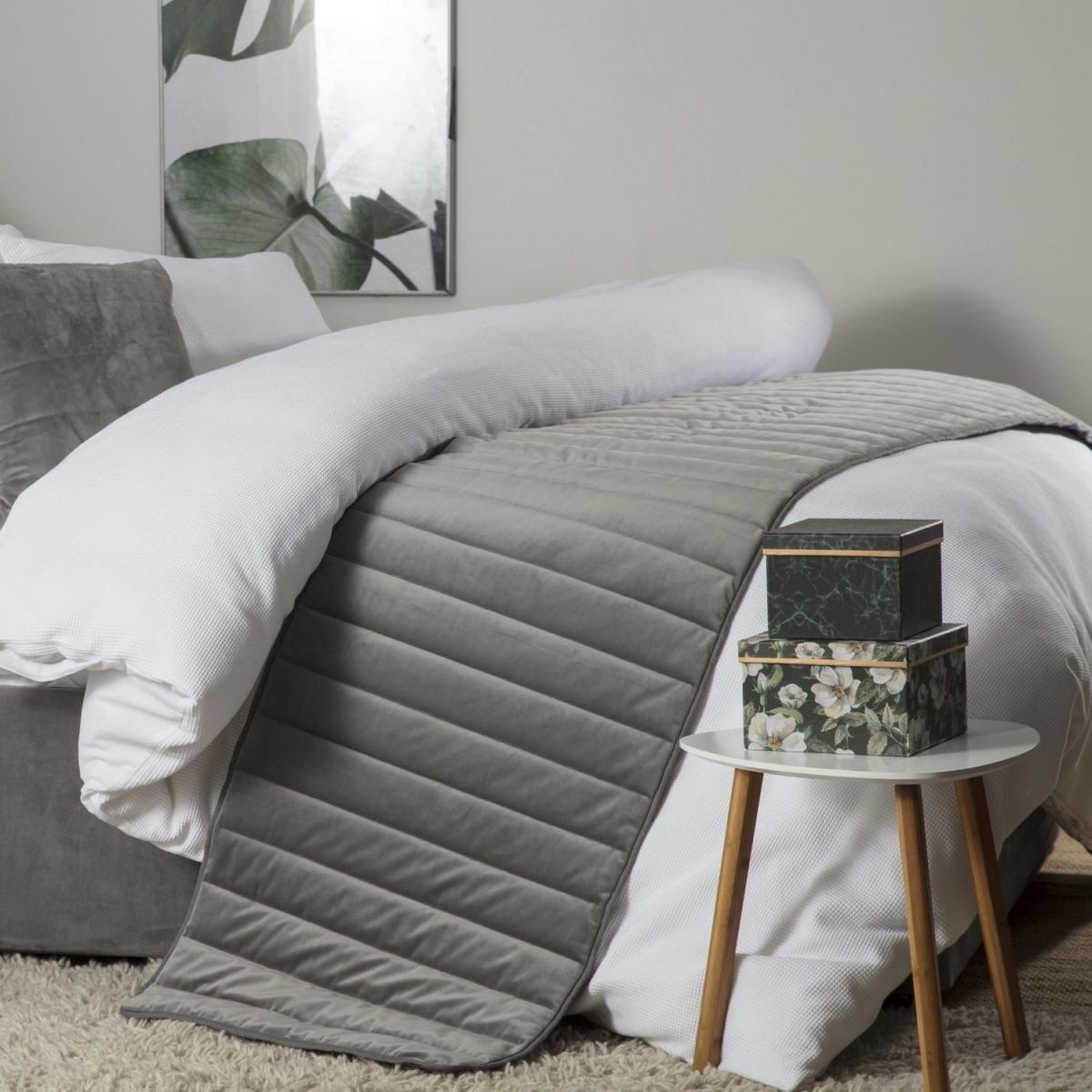 Verona Bed Runner - BM312 - Charcoal – image 2