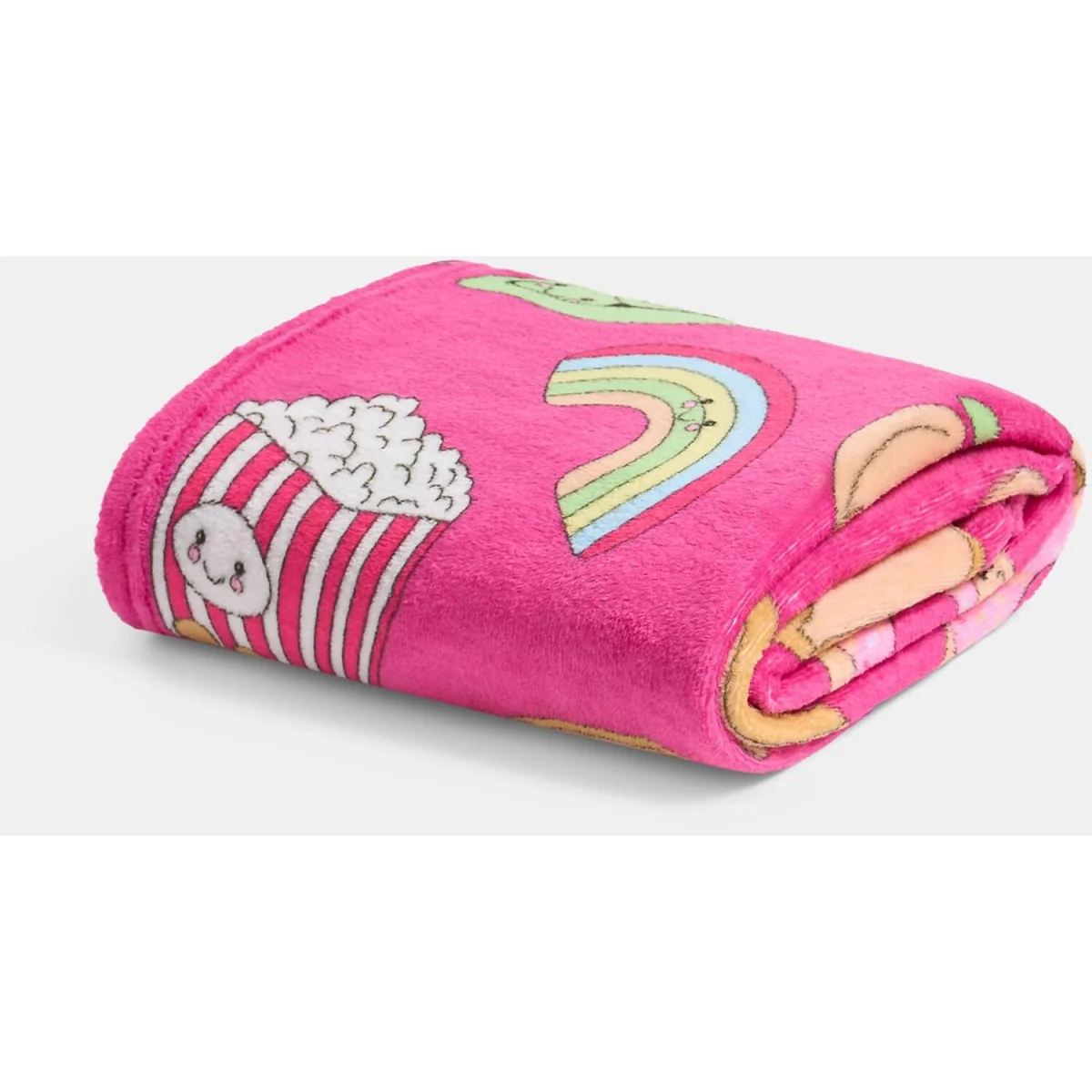 OHS Sweetie Pies Print Ultra Soft Throw - Magenta – image 5