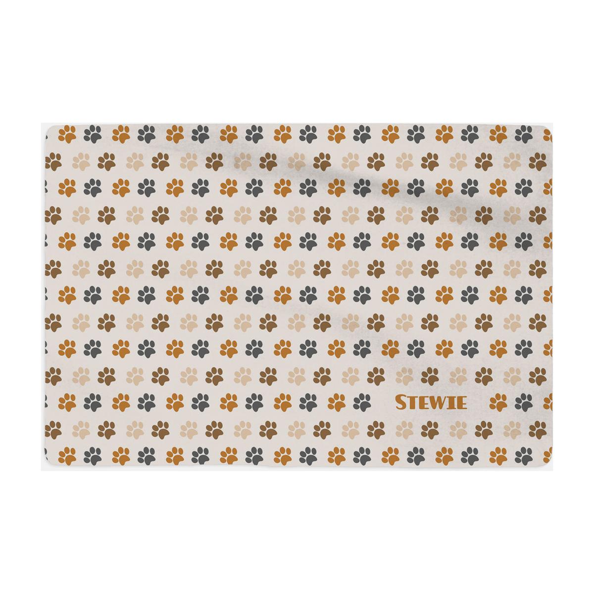 Personalised Pet Blanket - Paws – image 1