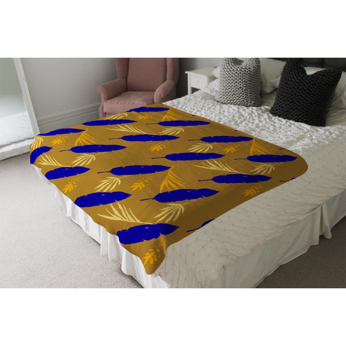Trendy Tropical Blanket - Brown – image 4
